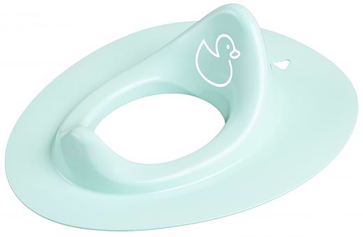 Фото - Детская накладка на унитаз классическая Tega Baby Утенок Мятный (DK-090-131)