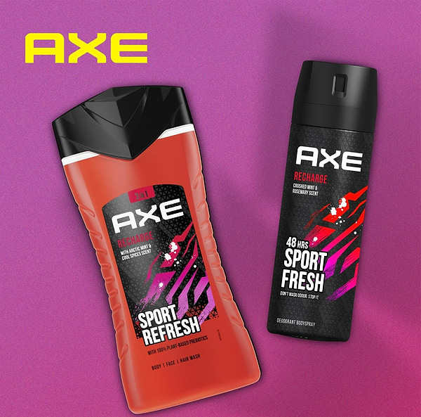 Фото - Гель для душа AXE Recharge д/мужчин 250мл