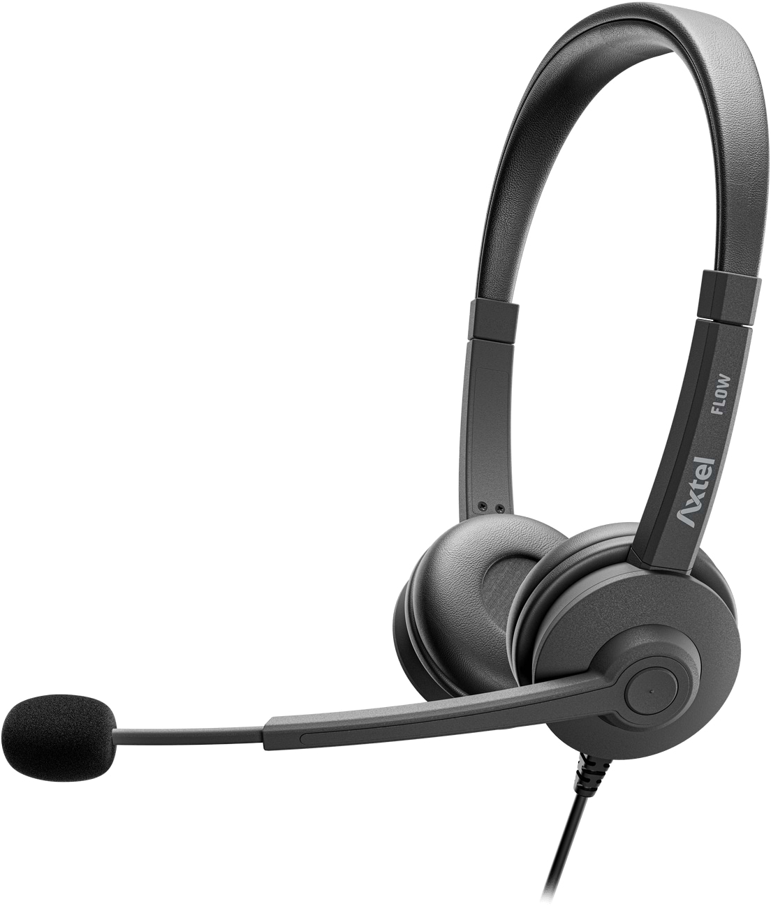 Гарнітура дротова Axtel Flow USB-C/USB-A B2C stereo headset (AXH-FLOWUCDC)