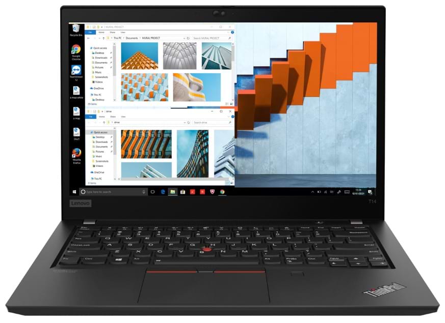 Ноутбук Lenovo ThinkPad T14 G3 T (21AH00B9RA) Black - Фото 1