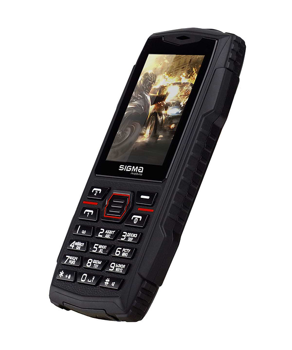 Фото - Уценка - Мобильный телефон Sigma mobile X-treme AZ68 Black-Red