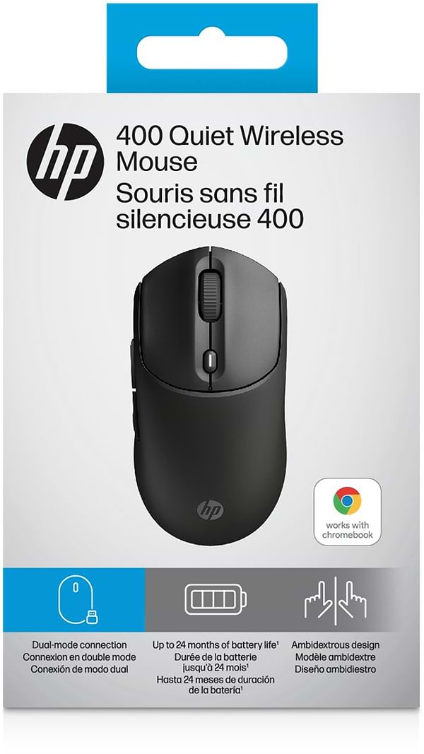 Фото - Мышь беспроводная HP 400 Quiet Black (AZ7B2AA)