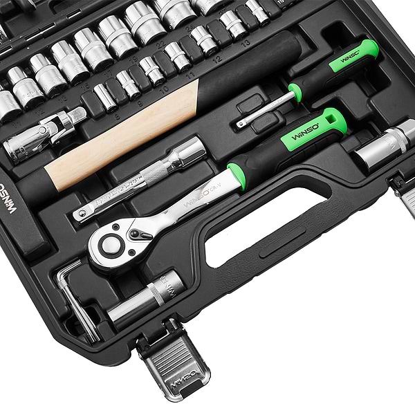 Фото - Набор инструментов Winso в кейсе Pro 56 шт. (924056)