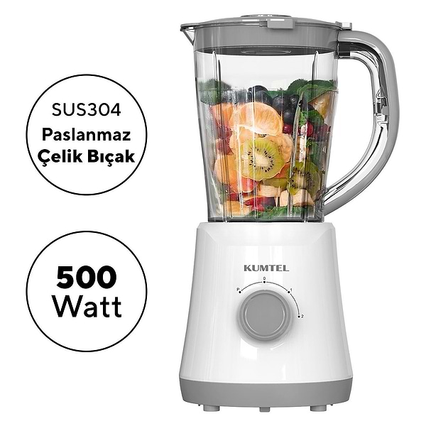 Фото - Блендер стаціонарний Kumtel HTB-07 White