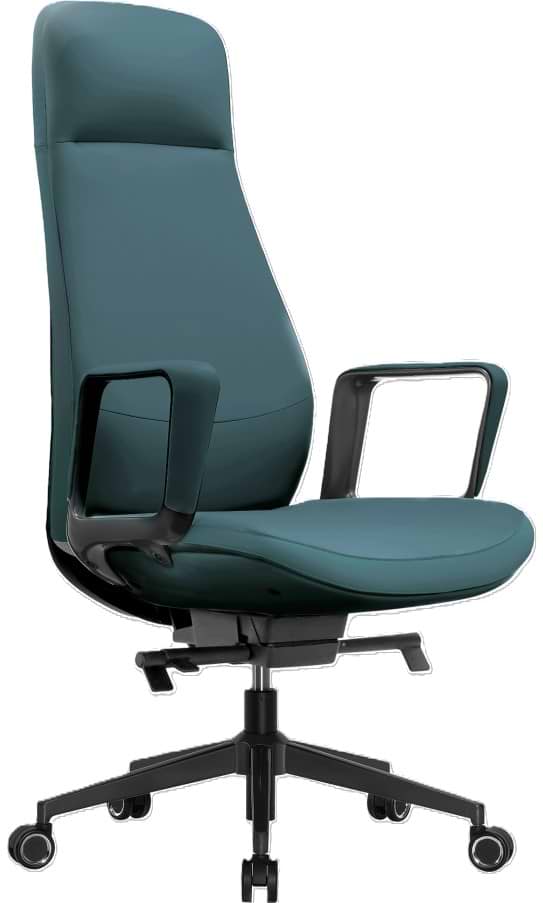 Фото - Крісло офісне GT Racer B-2115 Dark Green (leather)