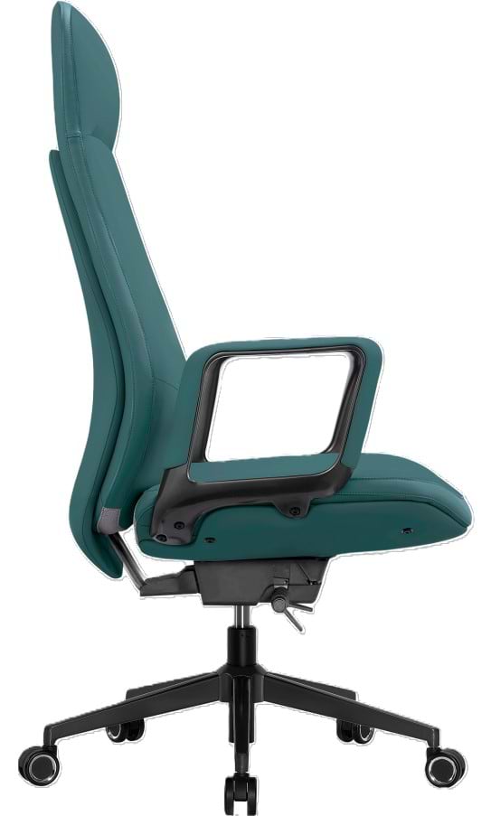 Фото - Крісло офісне GT Racer B-2115 Dark Green (leather)