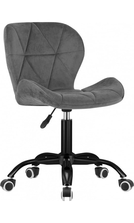 Фото - Уцінка - Крісло офісне GT Racer B-30 Velvet Dark Gray