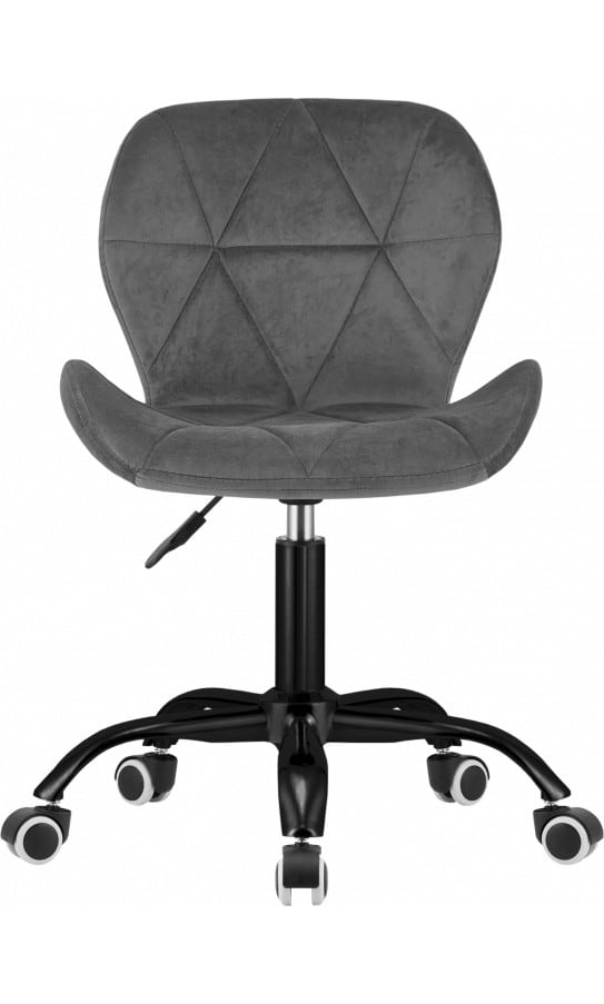 Фото - Уцінка - Крісло офісне GT Racer B-30 Velvet Dark Gray