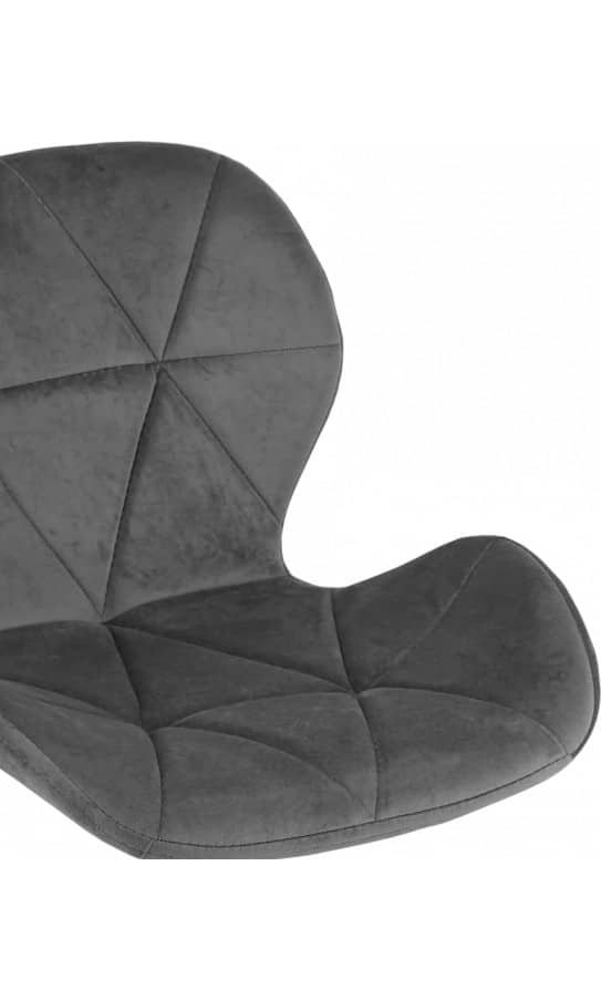 Фото - Уцінка - Крісло офісне GT Racer B-30 Velvet Dark Gray