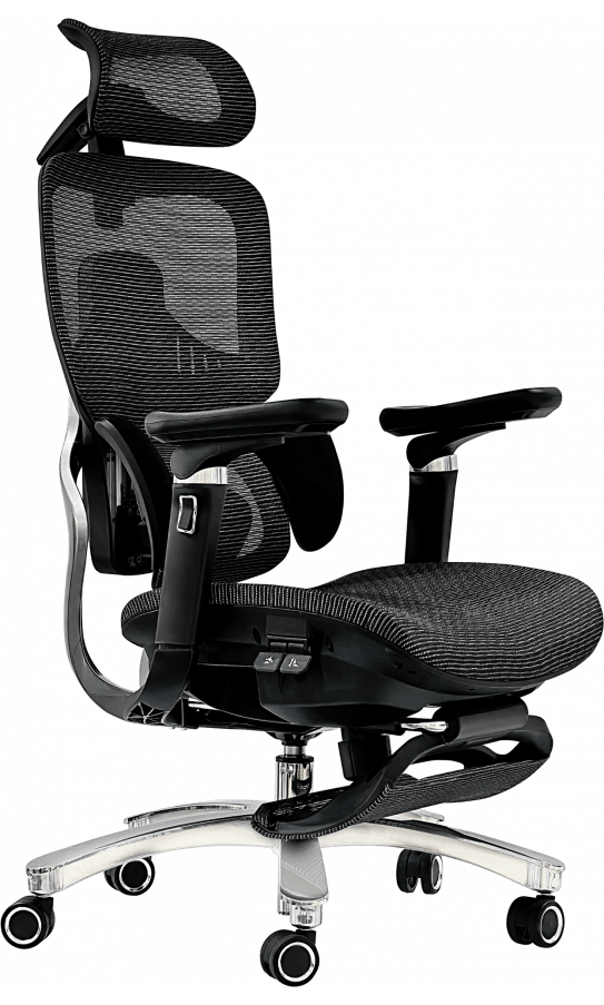 Кресло офисное GT Racer B-539 Black/Black
