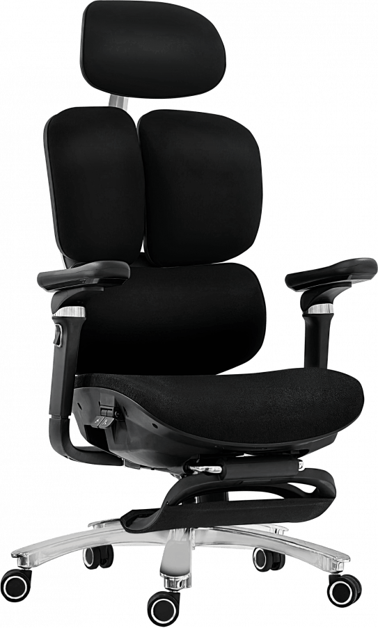 Кресло офисное GT Racer B-521 Black/Black