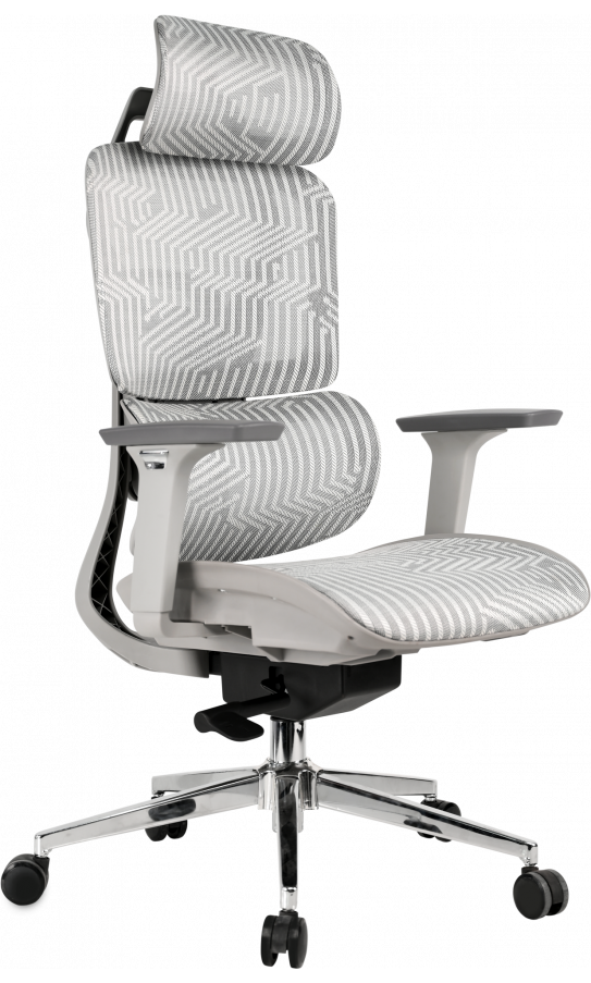 Кресло офисное GT Racer B-567 Gray/Light Gray