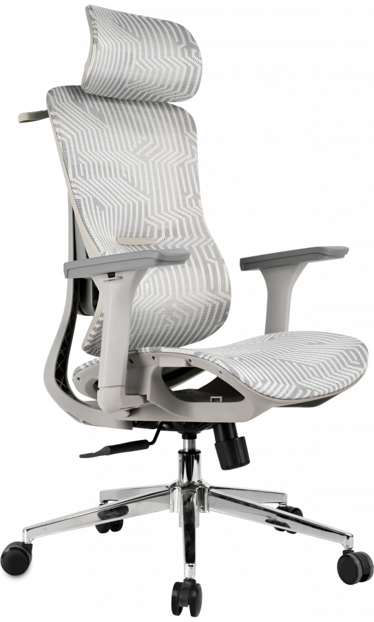 Кресло офисное GT Racer B-568-1 Gray/Light Gray