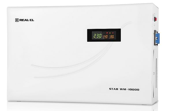Фото - Стабілізатор напруги REAL-EL STAB WM-10000