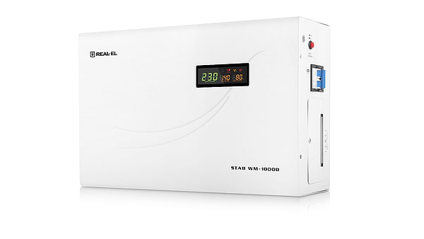 Фото - Стабілізатор напруги REAL-EL STAB WM-10000