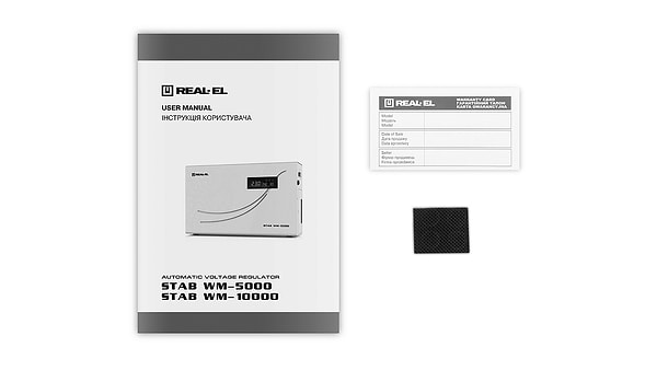 Фото - Стабілізатор напруги REAL-EL STAB WM-10000