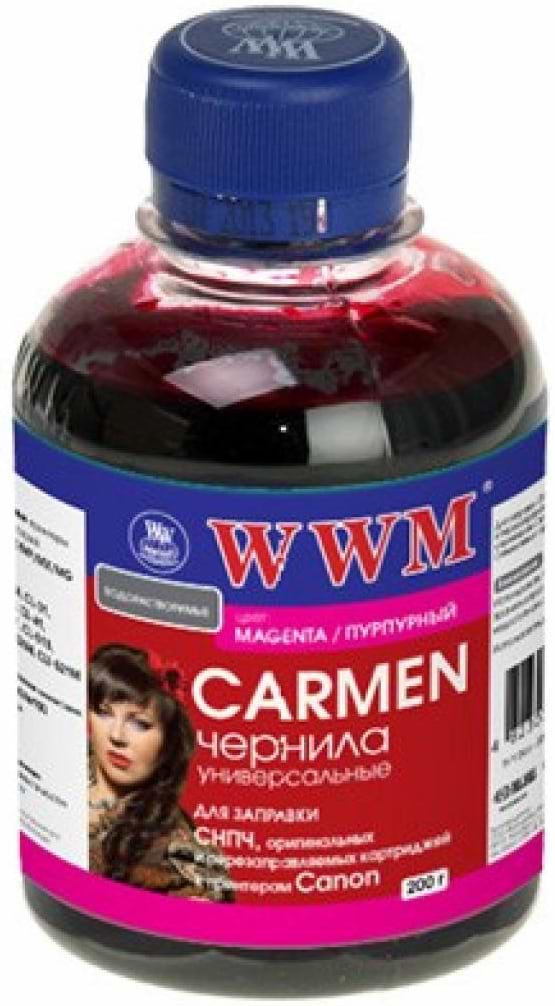 Чернила WWM Canon Universal Carmen Magenta (CU/M) - Фото 1