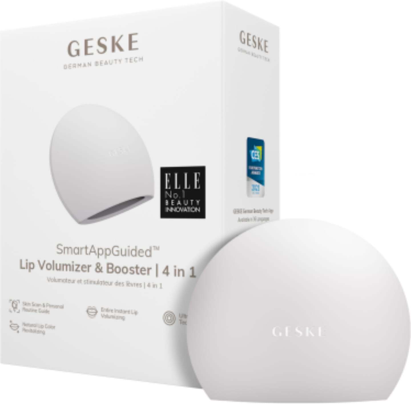 Купить Устройство для увеличения объема губ GESKE Lip Volumizer & Booster 4 в 1 белый M (GK000054WH01) - Фото 1 Устройство для увеличения объема губ GESKE Lip Volumizer & Booster 4 в 1 белый M (GK000054WH01) - Фото 1