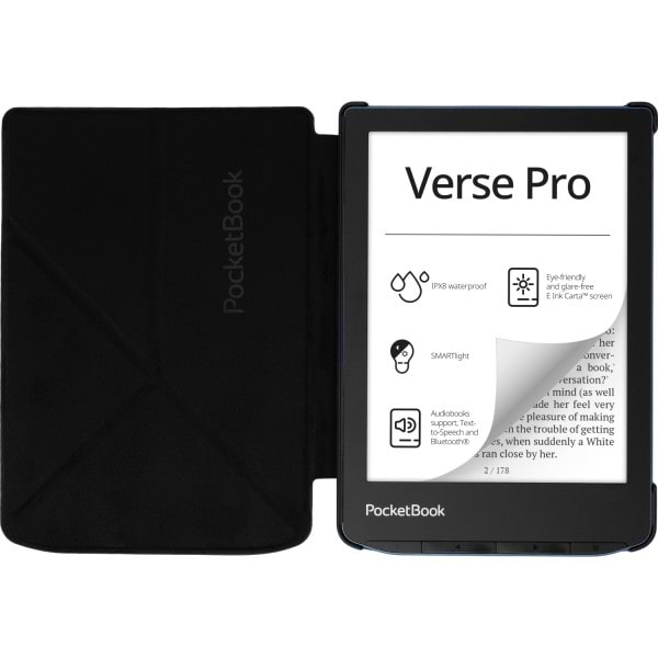 Фото - Чехол для электронной книги PocketBook 6'' Origami cover PB629/634 Black (H-SO-634-K-WW)