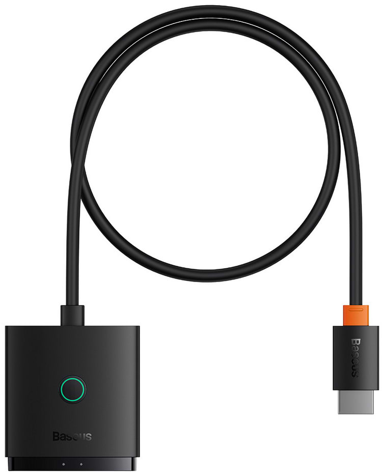 Купити Перехідник HDMI Baseus AirJoy Series 2-in-1 Bidirectional HDMI Switch with 1m Cable Cluster Black (B01331105111-01) - Фото 1 Перехідник HDMI Baseus AirJoy Series 2-in-1 Bidirectional HDMI Switch with 1m Cable Cluster Black (B01331105111-01) - Фото 1