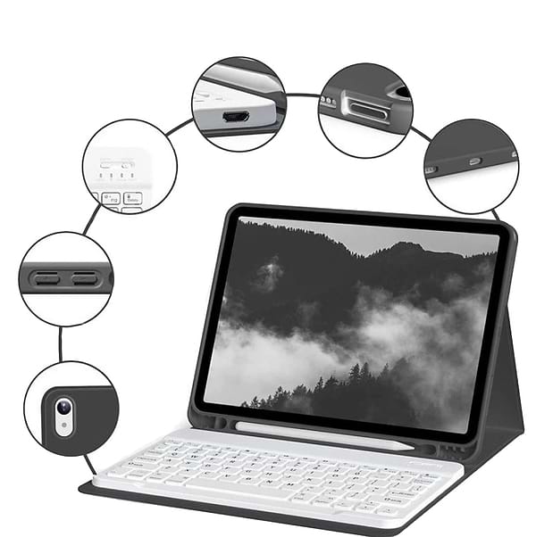 Фото - Чохол-клавіатура для планшета BeCover for Apple iPad Mini 7 2024 Black (712992)