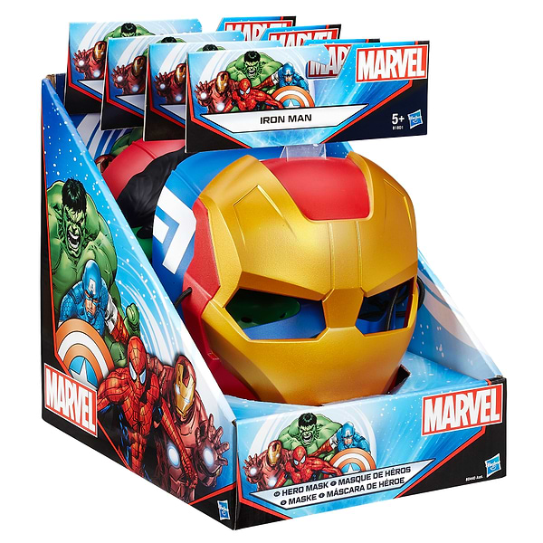 Фото - Маска карнавальная Hasbro AVN B1801 MVL IRON MAN MASK (B0440_B1801)