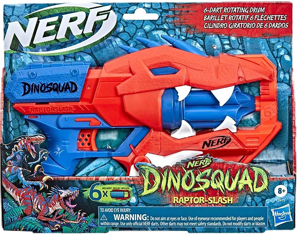Фото - Бластер багатозарядний Hasbro DINO SQUAD "Раптор Слєш" (F2475)