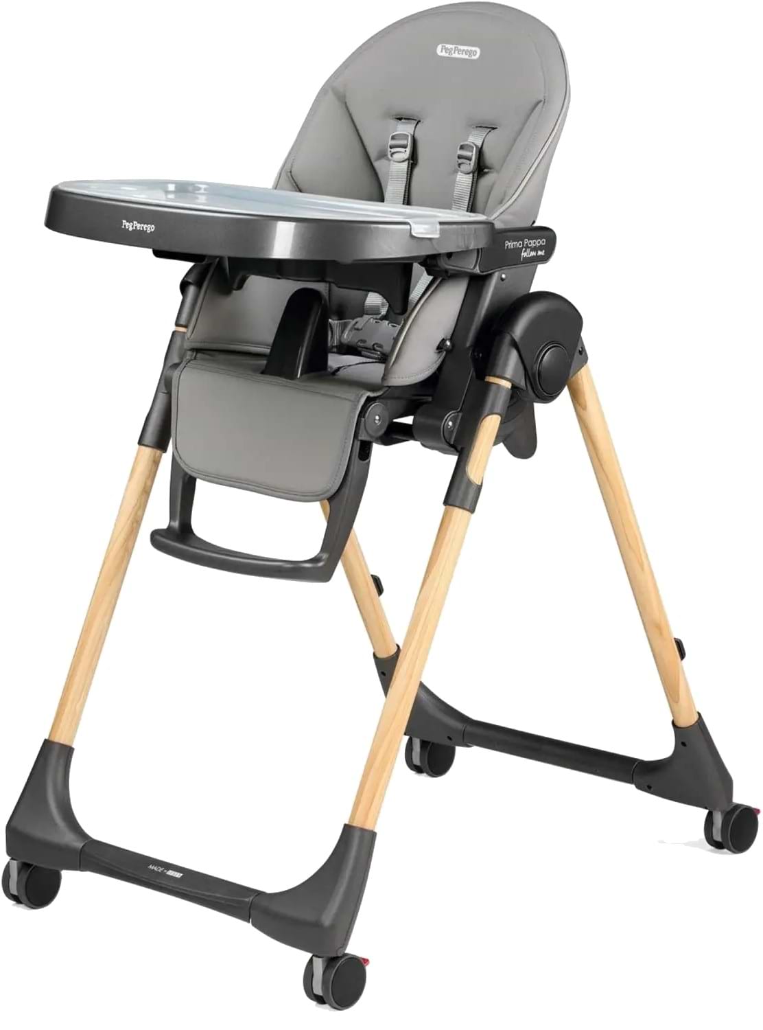 Стульчик для кормления трансформер Peg-Perego Prima Pappa Follow Me Amblance Ice (IH01000002BL73)