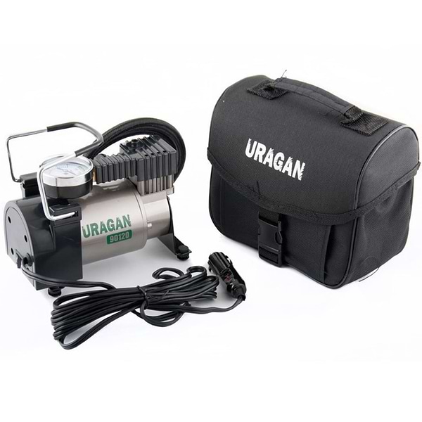 Фото - Автокомпрессор URAGAN 90120