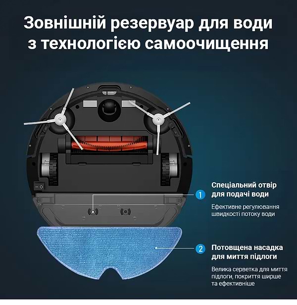 Фото - Робот-пылесос моющий INSPIRE B11PRO White