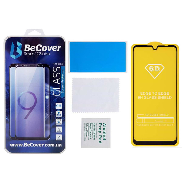 Фото - Захисне скло для смартфону BeCover Full Glue & Cover forHuawei P Smart 2019 White (703137)