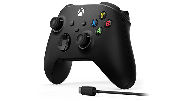 Фото - Геймпад Xbox Wireless Controller Carbon Black + USB