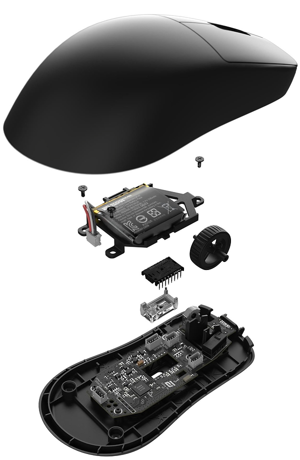 Фото - Мышь беспроводная игровая Endgame Gear OP1w 4k v2 Black (PGW-EG-MOU-071)