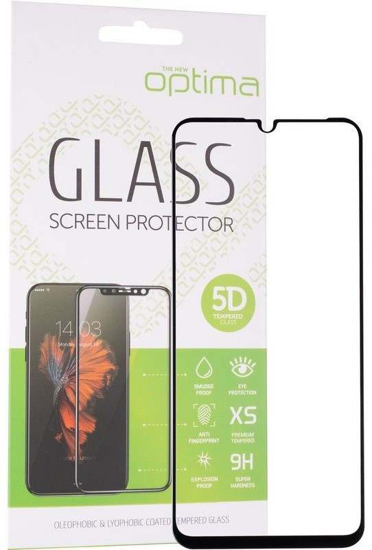 Фото - Защитное стекло для смартфона Gelius Optima 5D for Samsung A175 (A17) Black (101328)