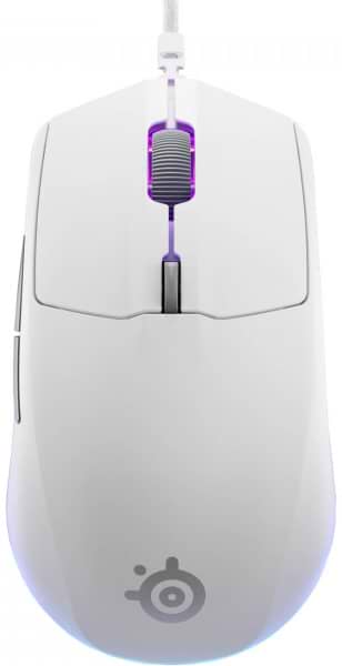 Мышь проводная игровая SteelSeries Rival 3 Gen 2 RGB White (62516) - Фото 1