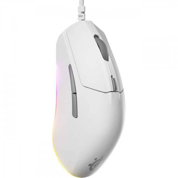 Фото - Мышь проводная игровая SteelSeries Rival 3 Gen 2 RGB White (62516)