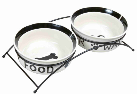 Миска для животных Trixie Eat on Feet 2x1,6 л/20 см (4011905246420)