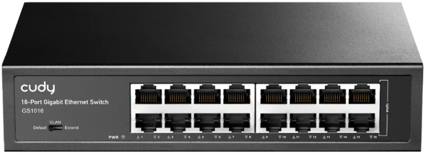 Коммутатор локальної мережі (Switch) Cudy GS1016 - Фото 1