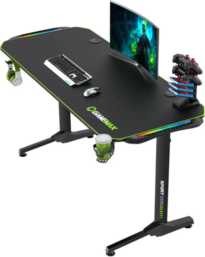 Фото - Стіл комп'ютерний Gamemax D140 Carbon-RGB