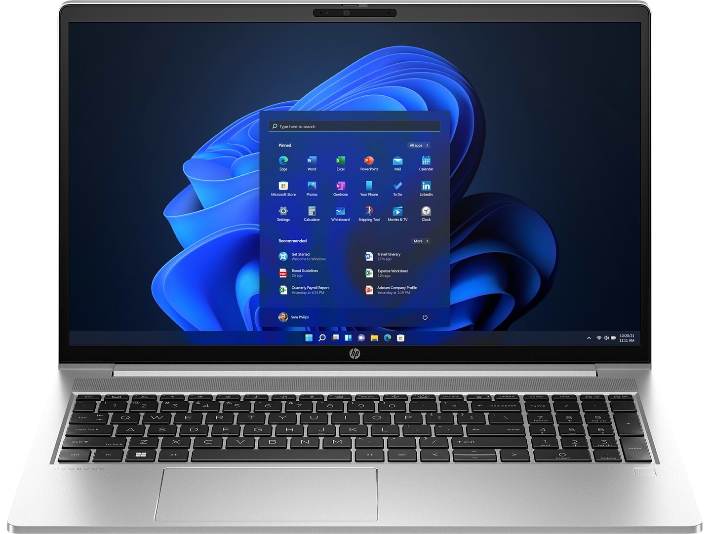 Ноутбук HP Probook 450-G10 (B39TBAT) Pike Silver - Фото 1