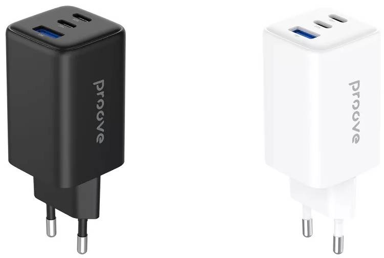 Фото - Мережевий зарядний пристрій Proove Pocket GaN 65W (2Type-C + USB) White (WCPG65121202)