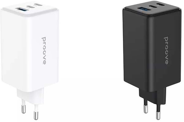 Фото - Сетевое зарядное устройство Proove Pocket GaN 100W (2Type-C + USB) White (WCPG10012202)