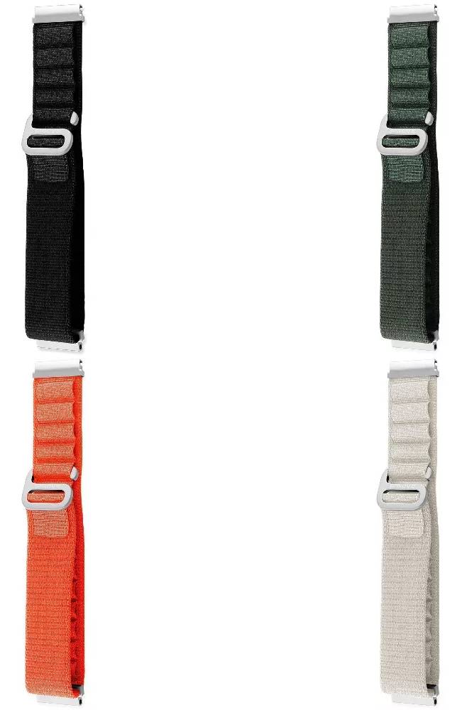Фото - Ремінець для смарт-годинника Proove Pulse Loop 20 mm white (WBPLUW20MM14)