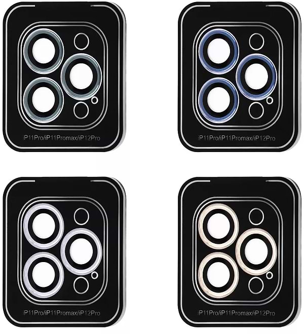 Фото - Захисне скло для смартфону Proove для камери Achilles iPhone 11 Pro/11 Pro Max/12 Pro silver (CPPAIP12P006)