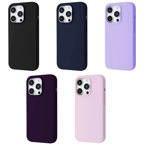 Фото - Чохол для смартфону  Silicone Case with Magnetic Ring iPhone 14 Pro Max Lilac (PCSMIP14PM21)
