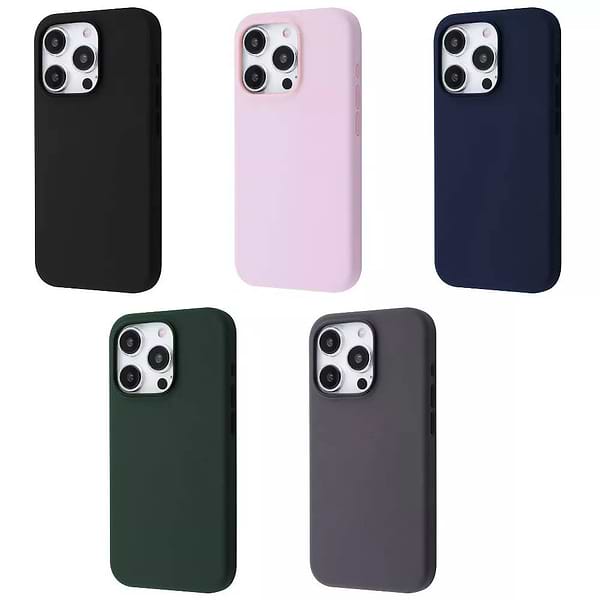 Фото - Чохол для смартфону  Silicone Case with Magnetic Ring iPhone 15 Pro Cypress (PCSMIP15P023)