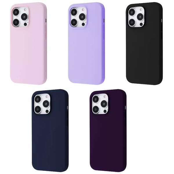 Фото - Чохол для смартфону  Silicone Case with Magnetic Ring iPhone 14 Pro Black (PCSMIP14P002)