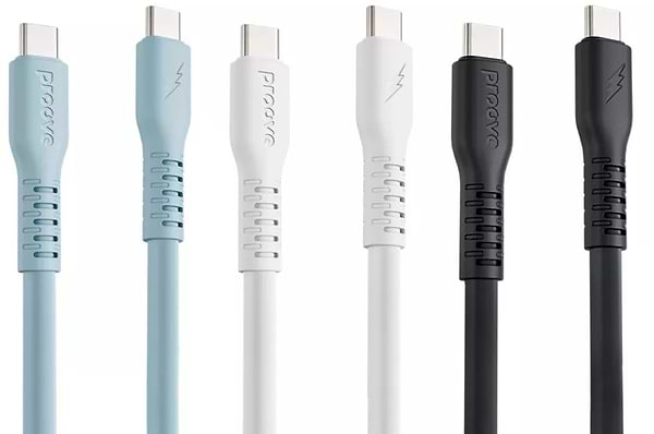 Фото - Кабель синхронізації даних Proove Eternal Type-C to Type-C 60W 2m Light Blue (CCET60002228)