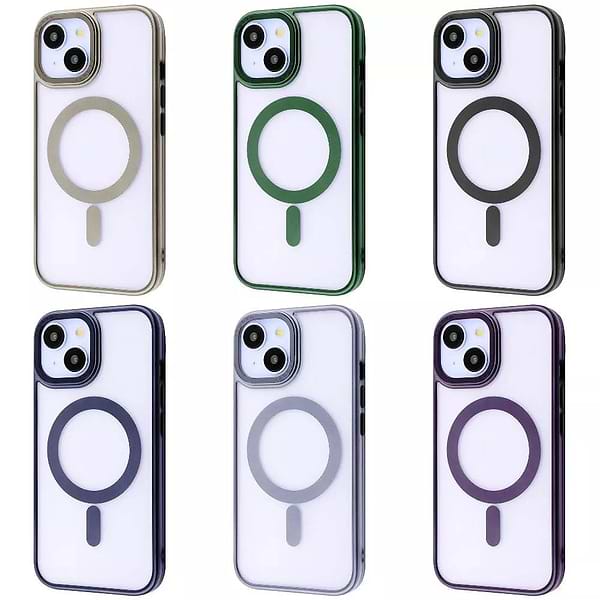 Фото - Чохол для смартфону Proove Blur Case with Magnetic Ring iPhone 15 Green (PCBCIP150006)