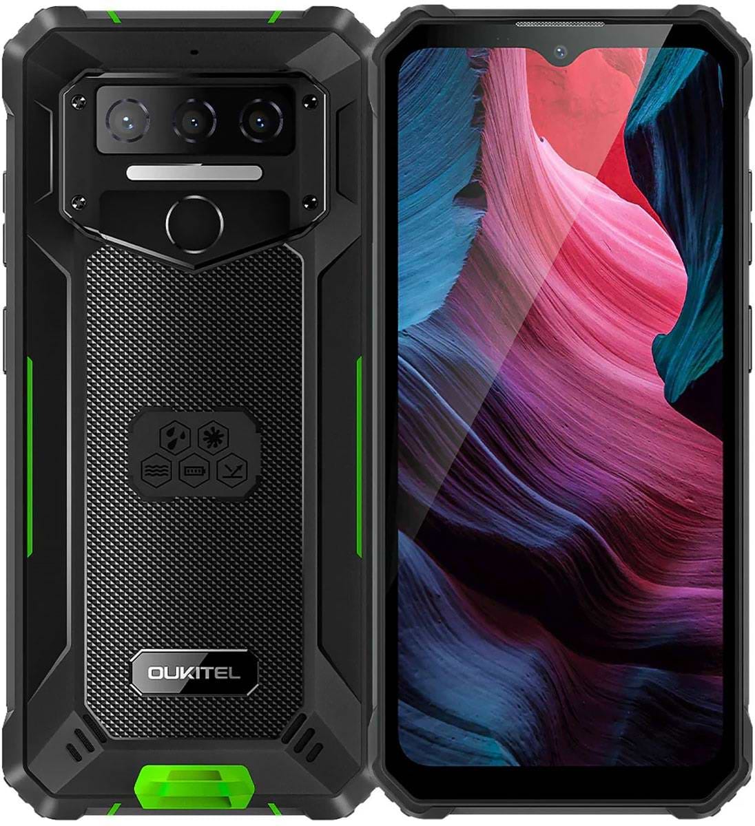 Смартфон OUKITEL WP23 Pro 8/128GB Green - Фото 1